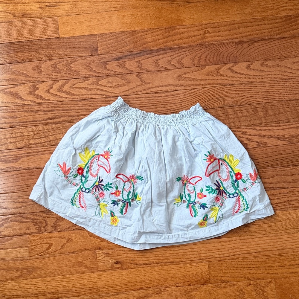 Embroidered Floral Skirt Mini Boden